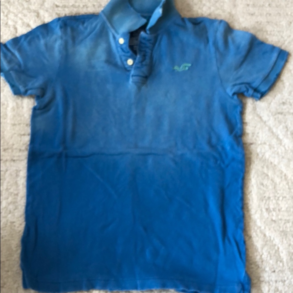 Vintage Hollister,  blue polo shirt (B) size small
